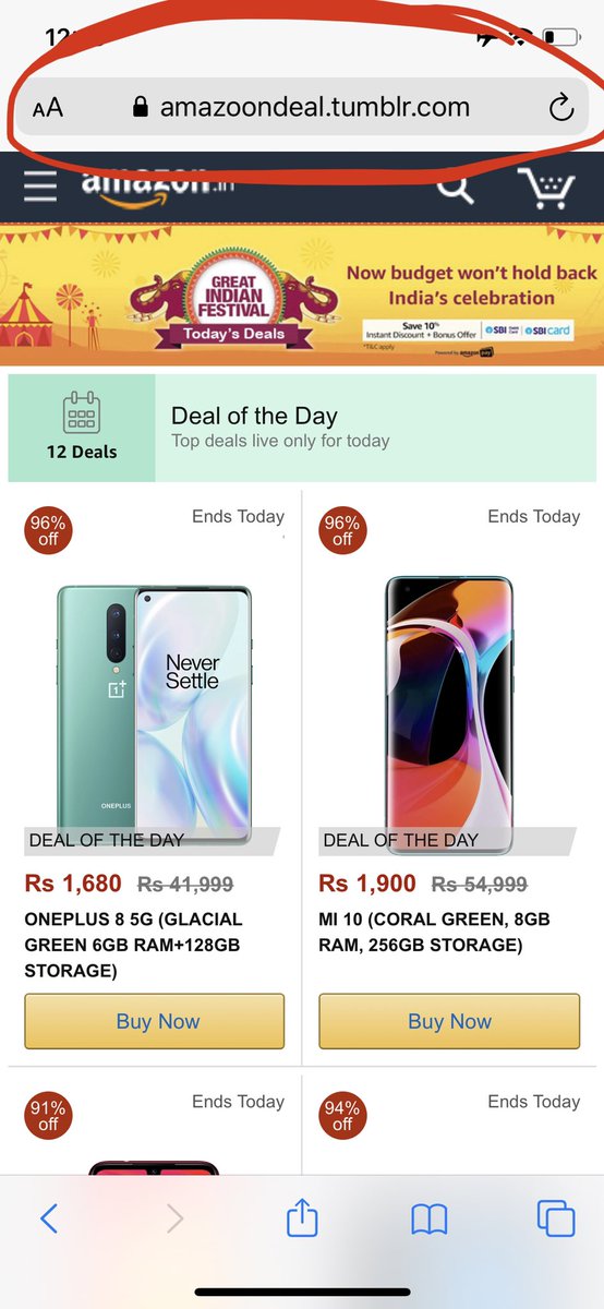 sunnynehrabro's tweet photo. Fake @amazon website running it’s ad on @Facebook to scam unaware persons.

Dear @tumblr plz look into this.

Dear @Facebook plz improve your ads review system. Your platform nowadays is full of fake/scam sponsored content. Plz save the innocent persons from getting scammed 🙏! https://t.co/B1ROZZtu8E