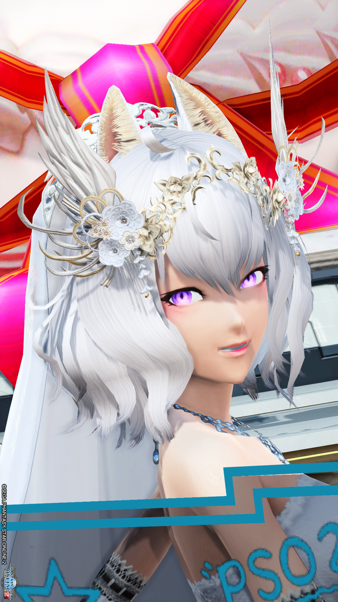 Uzivatel シズ Na Twitteru メルレットバレッタとクレイン羽飾りで新しい髪飾りを ˇwˇ Pso2 Ss