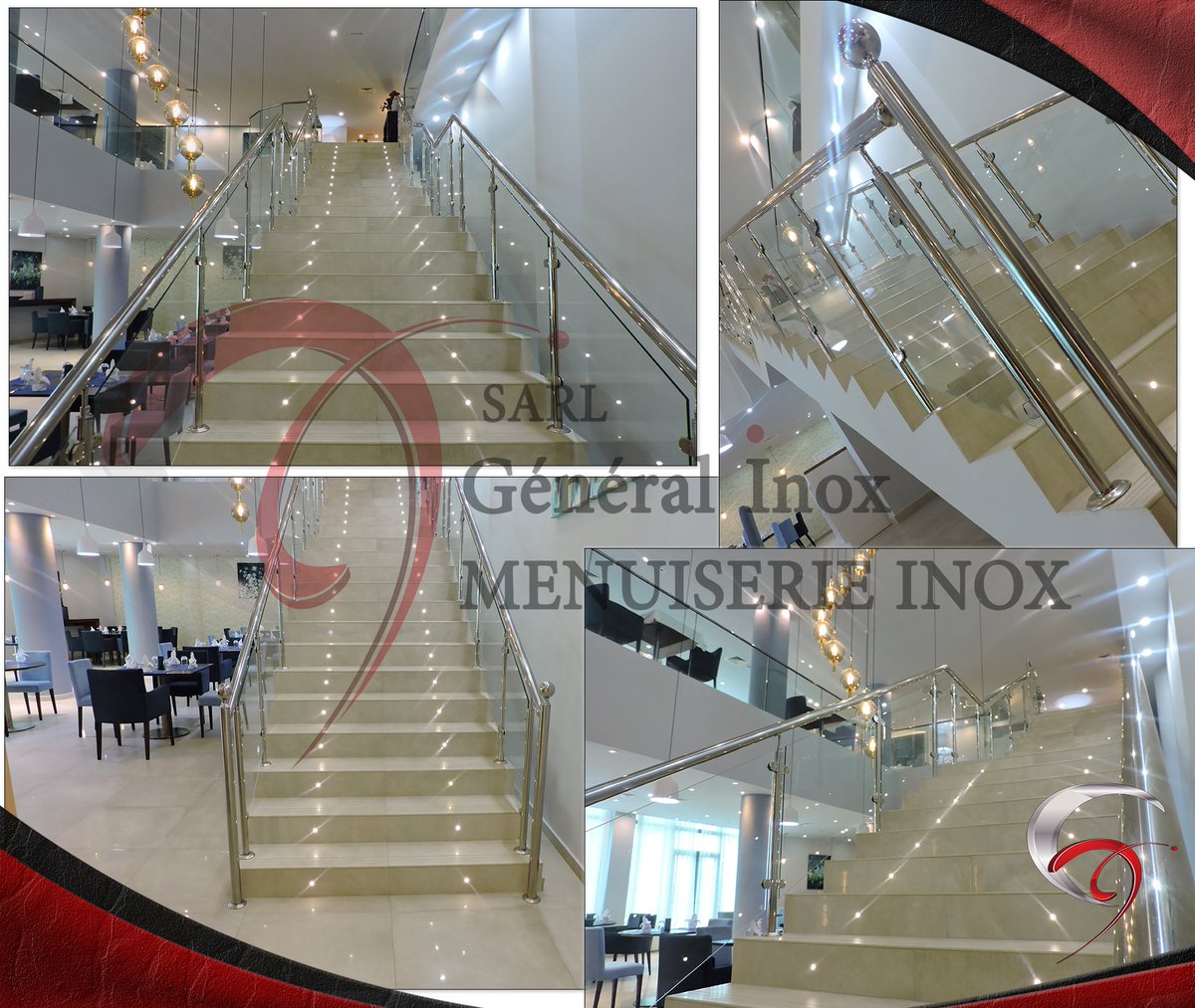 inox_sarl's tweet photo. #GI #generalinox #inox #stainlesssteel #home #deco #homedecor #architecture #decorations #metal #acier #acierinoxydable #escalier #gardecorps #rails #aluminium #menuisier #menuiserie #Algeria #balustrade #alg #algeria #stairs #railings #الجزائر https://t.co/77UGf0DkWN