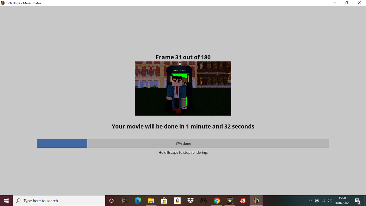 OfficialFlashMC's tweet photo. Just some good old animating!!! Episode 3 is looking great!!! #DoctorWho #Mineimator #Minecraft #DoctorWhoMinecraft #DoctorWhoAnimated #MinecraftAnimated https://t.co/tDhAlNX5H2