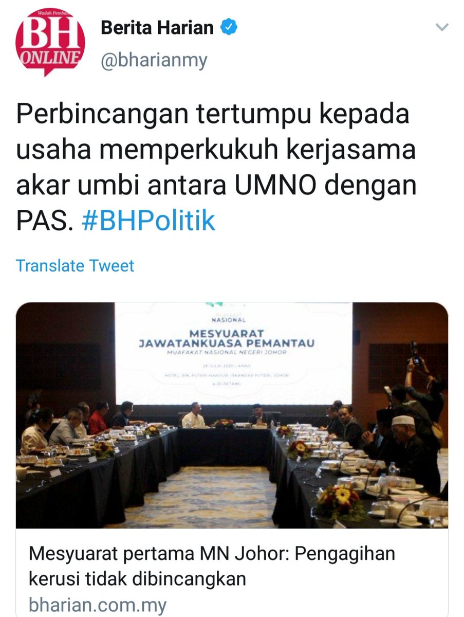 khairulfaizi73's tweet photo. Muafakat Nasional Negeri Johor 
@AbdullahHusin_ @Hasni_Johor @mazri_yahya @fauzishaffie @JaisSarday @MahfodzNawfal @pas_johor @johor_umno https://t.co/Cpr3iGaakH