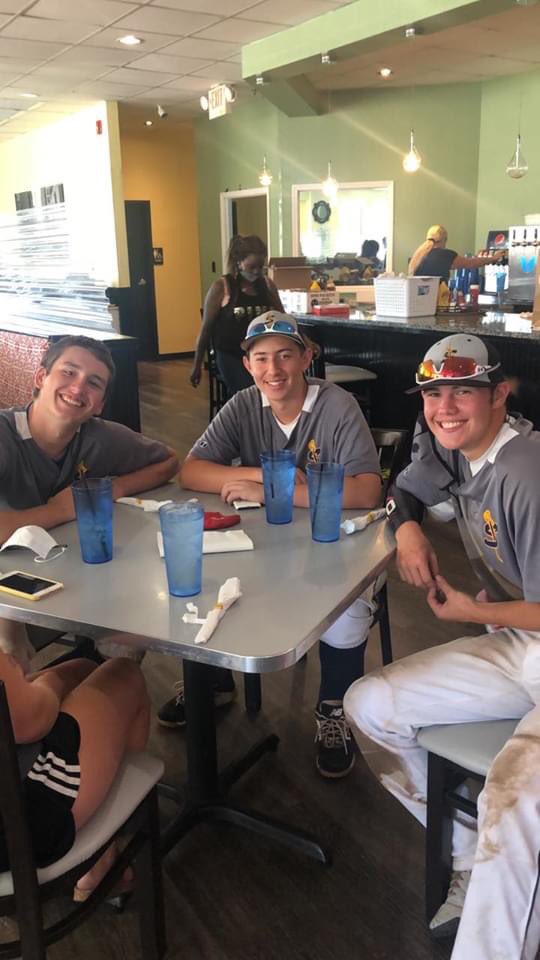 supervox73's tweet photo. Proud dad moment!  I don’t usually brag on him.  Becks pitched an awesome game today.  He threw a complete game at 111 pitches, struck out 9, allowed 5 hits.  His teammates played great defense and had his back!  Now out with Tyler Houk and Jack Scott for some food! https://t.co/pHqSCtCClF
