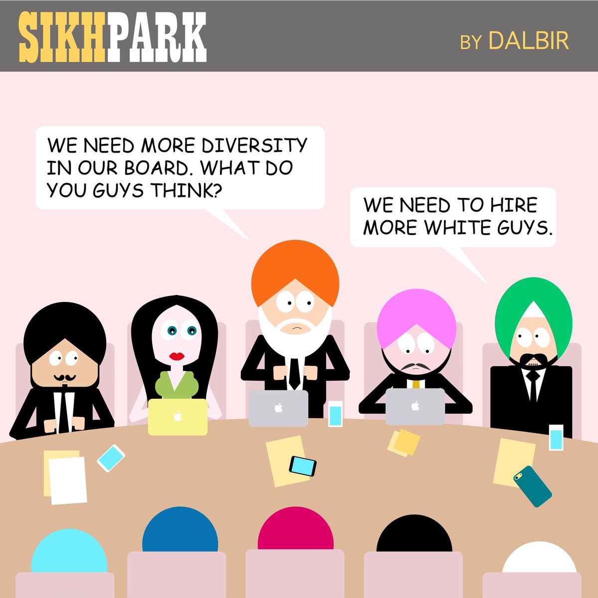 Equal opportunity for all. #Diversity #DiversityandInclusion #Sikh #desicomic #sundayvibes #sunday