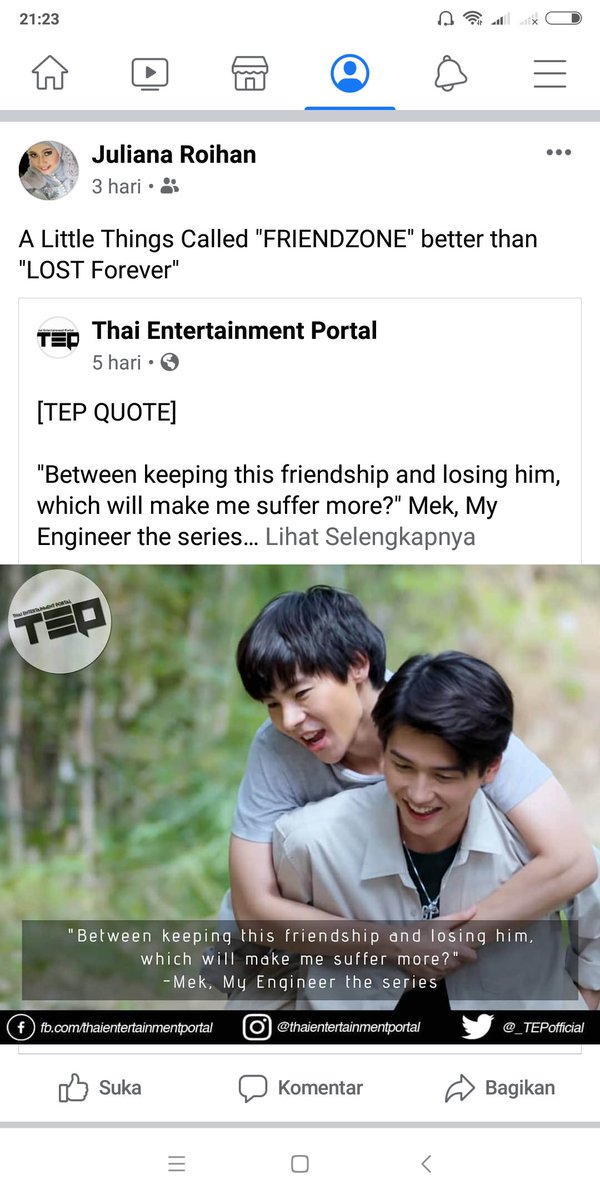 KArraihan's tweet photo. "FRIENDZONE" Better than "LOST FOREVER" ๐น๐ฅ
@cholladanancy
@tsr_myengineer
@WeTVThailand
@napattouch99
#WeWantRyanBack
#MekkBossIsInComplete
#RyanDeservesSecondChance
#MekBoss Forever
#RyanInntouch Together https://t.co/RtZueXWlPM