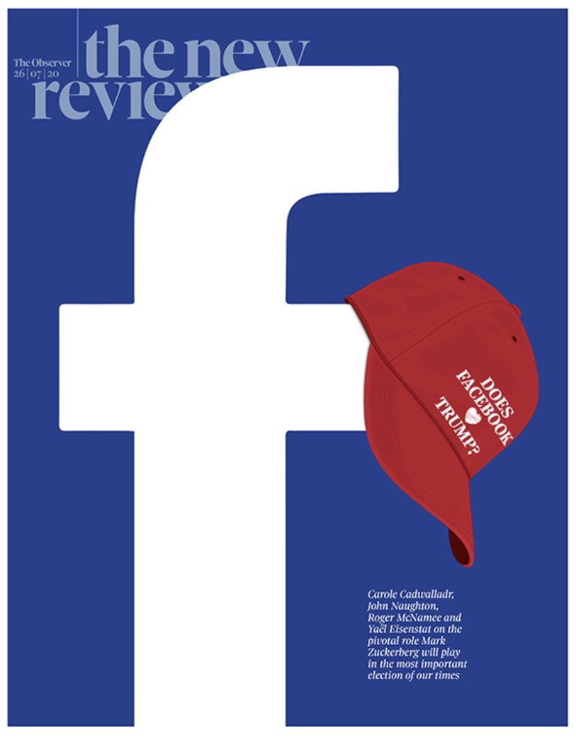 carolecadwalla's tweet photo. 100 days until US election. America on the brink. And at the centre of it all, the heart of the death spiral that is American democracy is...

Facebook

@ObsNewReview special with contributions from @Moonalice @jjn1 @YaelEisenstat &amp; me

https://t.co/9wIJVtofn0 https://t.co/TctlR5hRWv
