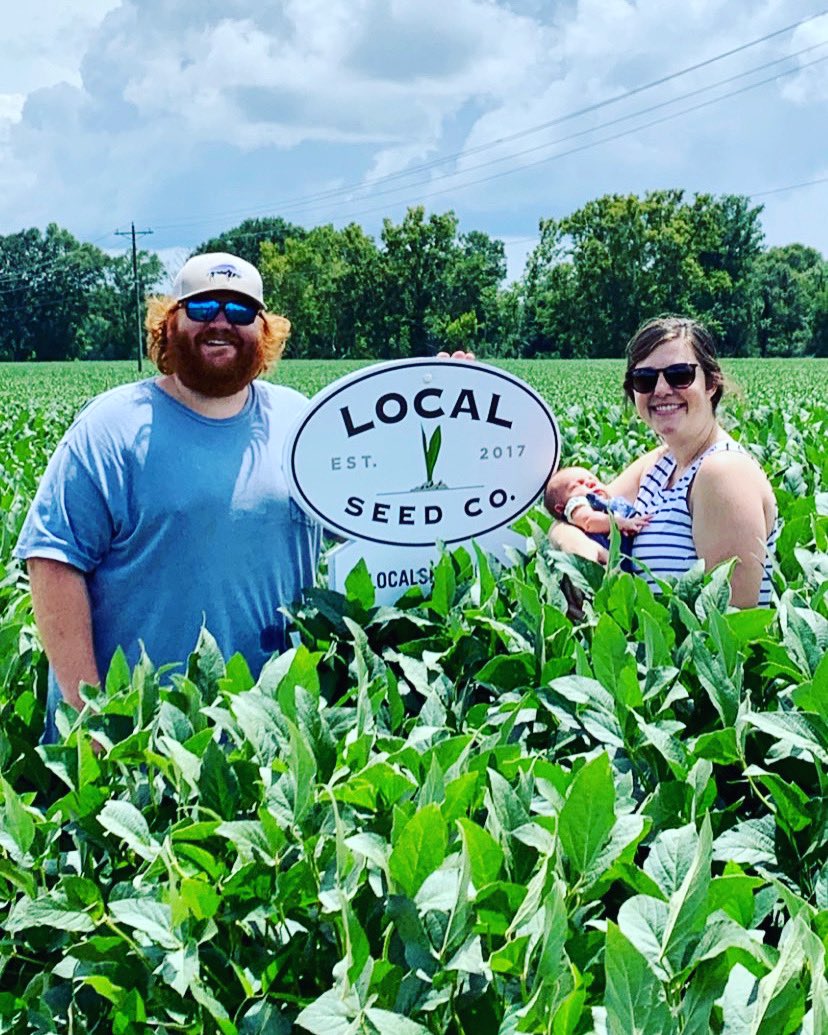 RevereSeed's tweet photo. “Molly’s first time in the beans on Rowzee Farms in Newton County, MS. Thanks Local Seed Co. Seedsman Lee Withers!!”
#plantlocal #grow2020 #localseedkids #beans #grow #local #localbeans #localfamily #nextgenerationfarmer #happyfamily #happybeans
💙🙌🏼 https://t.co/ZZY7Wn7o5x