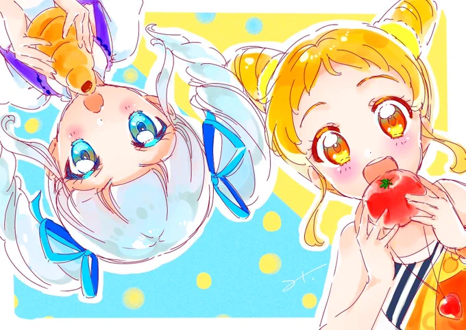 ??️ #絵を彩度100にすると超派手 