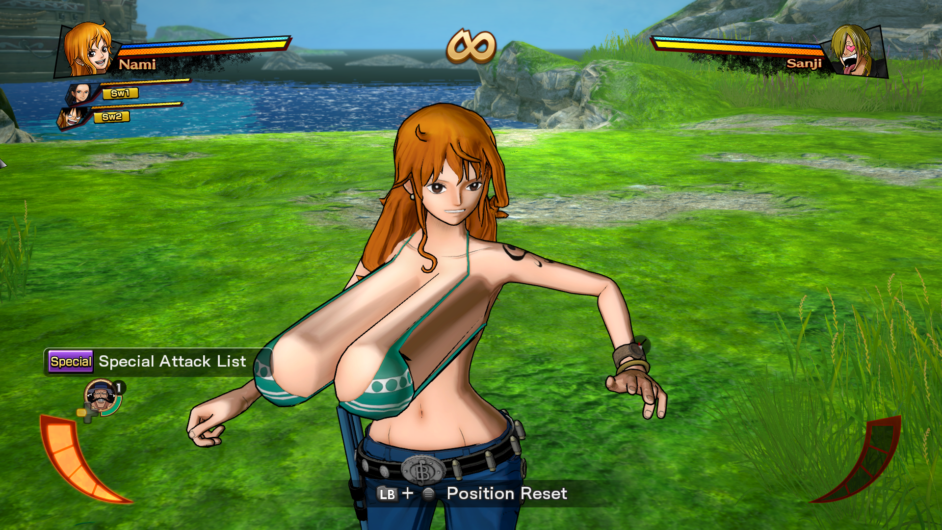 N E P A F U 在 Twitter 上 Bought One Piece Burning Blood First Thing To Do Make Nami S Boobs Bigger Onepiece ワンピース T Co G5x1vwkk8b Twitter