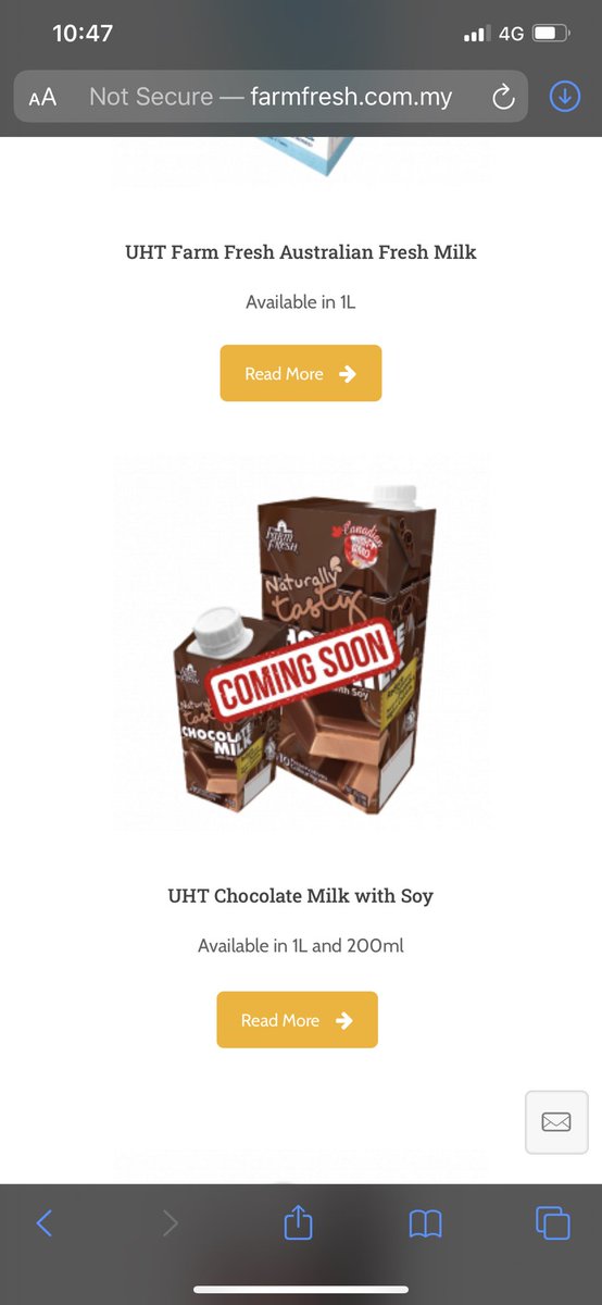 NurAfifah's tweet photo. Uwuuu Farm Fresh nanti ada Almond Milk?!?  Oat Milk?!? Chocolate Milk with Soy?
I AM HERE FOR IT!!! https://t.co/hQraE4lT2t