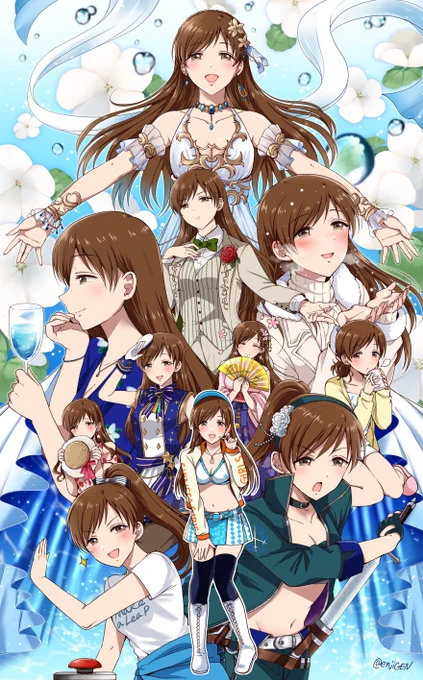 今日は愛する新田美波ちゃんの誕生日!
どの衣装もどのシチュも、どんな美波も大好きなので、描けるだけ詰め込んでみました!
美波ちゃんおめでとう今までもこれからも大大大好きだよ!!!!!!!!

#7月27日は新田美波の誕生日
#新田美波生誕祭2020 