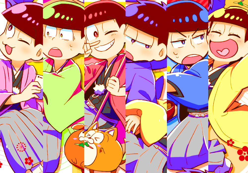 #絵を彩度100にすると超派手
一応変わりそうな絵を選んできたけど私の場合もはや色の暴力な気がする!!! 