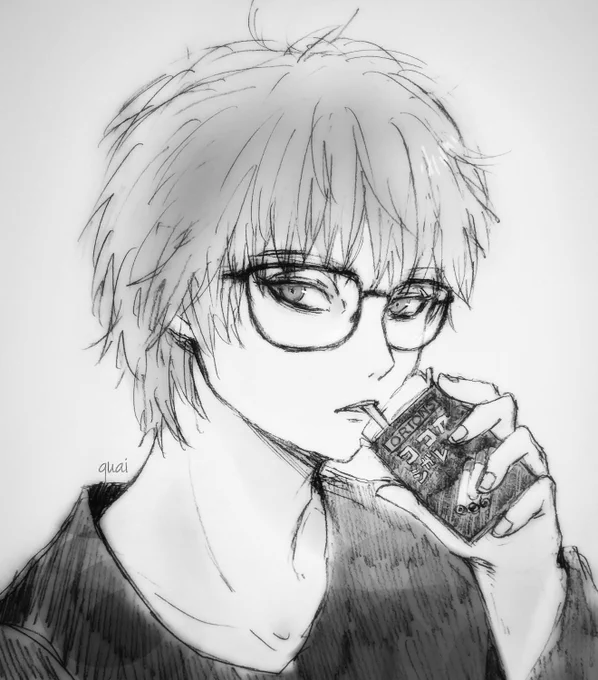 #絵をモノクロにするとかっこいい
ほほぉ…?! 