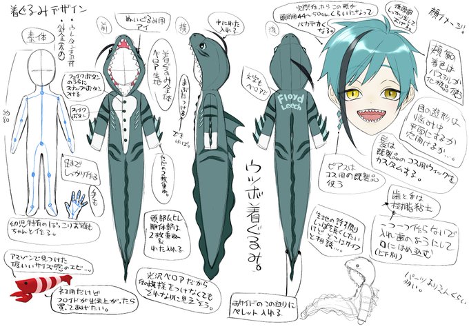 言ってた幼児フロイド人形の諸々デザイン画(*^-^*)
上手くいくかは不明だけど
試行錯誤しながらのんびりやって行こ～* 