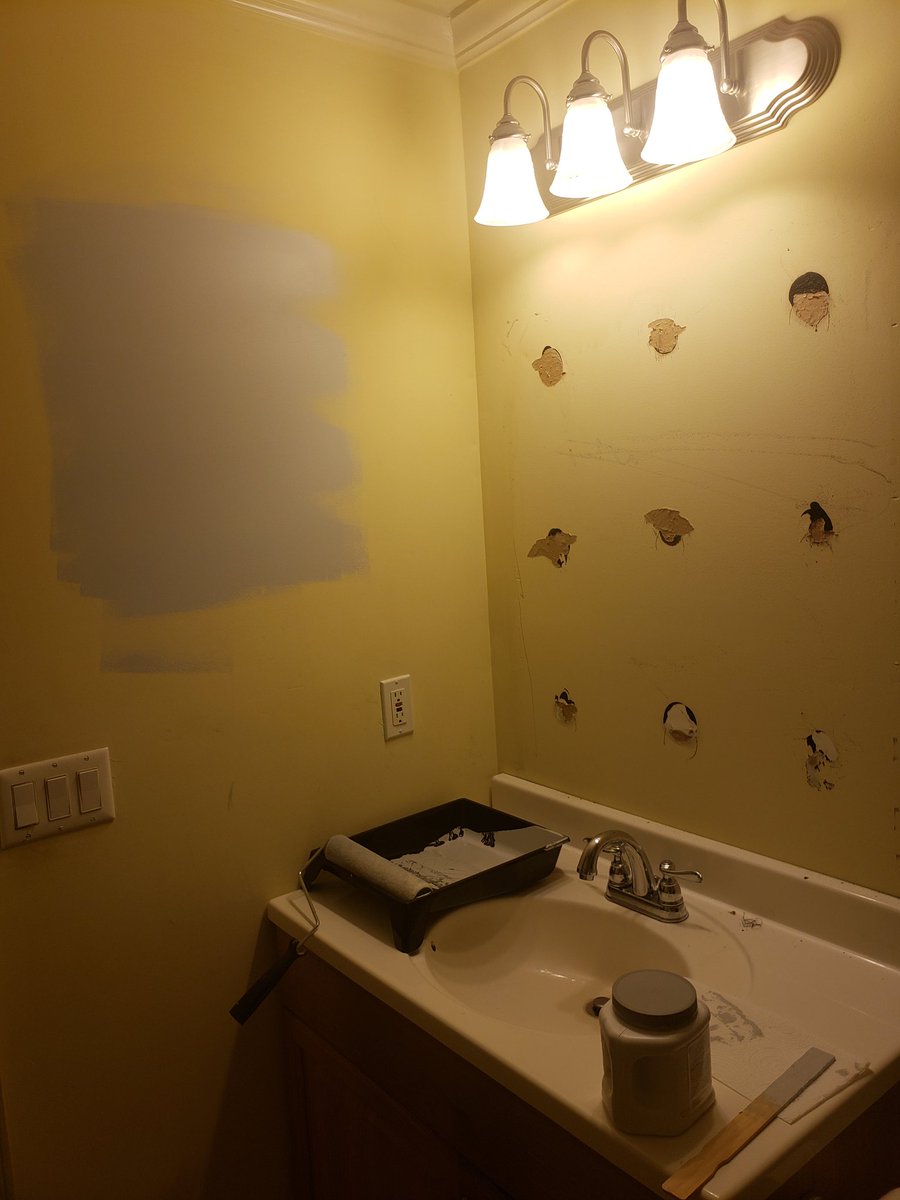 PorschaRJohnson's tweet photo. They said, let's pick some paint colors this weekend..it will be fun!!!!....lies from the pit of hell..🤦🏽‍♀️🤦🏽‍♀️🤦🏽‍♀️My local @SherwinWilliams
store knows me by name now..🥺🥺
#homedecorproject https://t.co/5F7PipE261