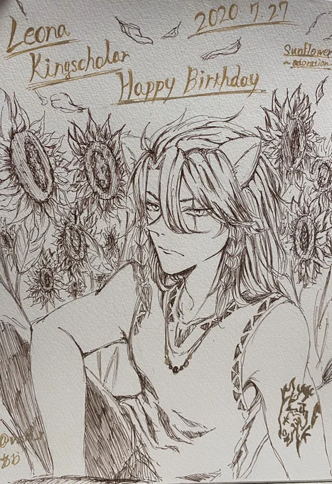 #レオナ・キングスカラー生誕祭2020
#レオナ・キングスカラー生誕祭2020

レオナおじたん誕生日おめでとう🥳👏🎉

私の最推し🦁おじたん!!
色々ごちゃごちゃしててごめんね🙏 