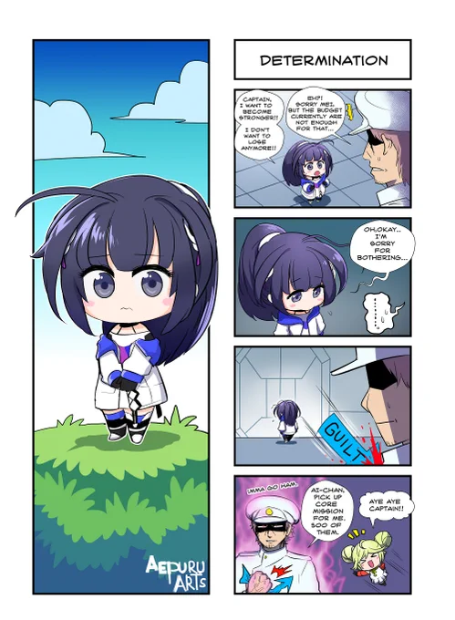 ⭐️⭐️ [Honkai Daily] ⭐️⭐️

CAPTAIN, I WANT TO  BECOME  STRONGER!!  I DON'T  WANT TO  LOSE  ANYMORE!! 

Kudos to Captain【Aepuru】for this lovely comic 

#HonkaiImpact3rd #miHoYo 