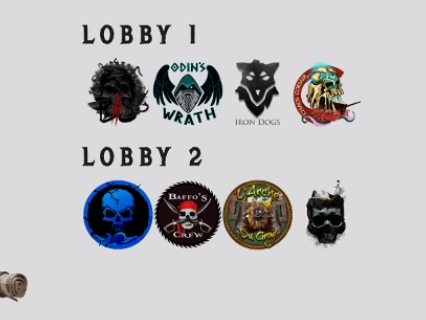 NotoriousArena's tweet photo. Here are the lobbies for today's final week of EU League play. Only 5 teams will emerge victorious and be put through to the EU finals, so we are bound to see some intense gameplay!
#SeaOfThieves #EUNAL https://t.co/H6iBteLoHv