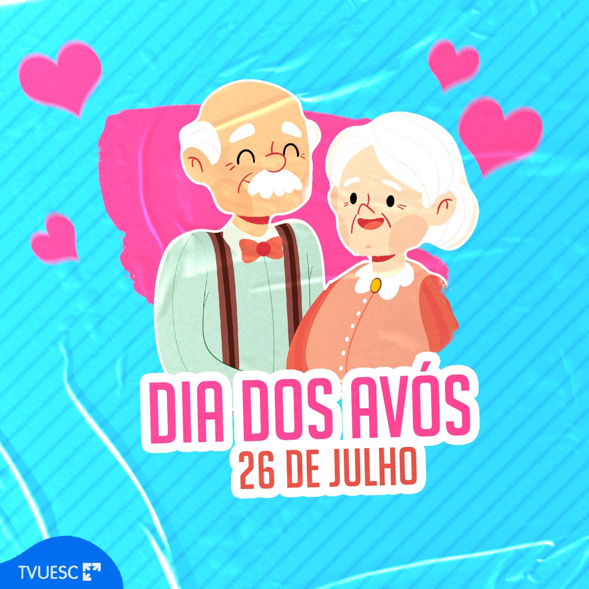 tvuesc's tweet photo. Essa data comemorativa tem origens religiosas. O dia 26 de julho é Dia de Sant’Ana e de São Joaquim. Na tradição católica eles são os pais de Maria, e, portanto, os avós de Jesus. Por isso que essa é a data escolhida para celebrar todos os avôs e avós. 👵🏾🧓🏾❤️ #diadosavos https://t.co/mTSOUxcqMv