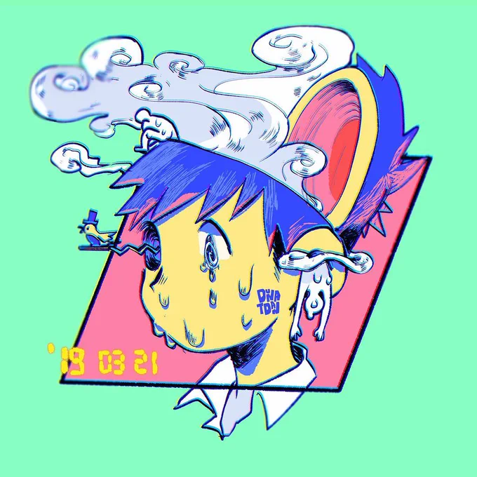 I used to be really shy about my drawing and my only comfort zone was posting online. i'd never thought having such habit like hanging out to draw with friends! I'm grateful to be over this insecurity!!  ( old collab zine work from 02-03/2019 ) #comic #personal 