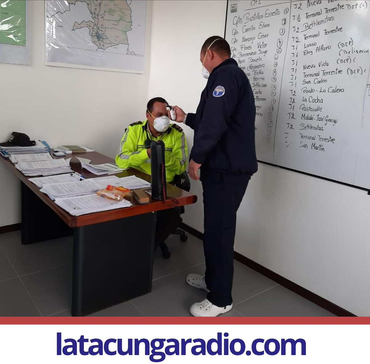 radiolatacunga's tweet photo. En #Cotopaxi, hasta el momento se registra 89 uniformados de la Policía Nacional, se encuentran contagiados de #Covid19, de ellos 86 se encuentran estables con reposo domiciliario bajo seguimiento diario, 3 se encuentran en una casa de salud estables con permanente monitoreo. https://t.co/5klPJFZqre