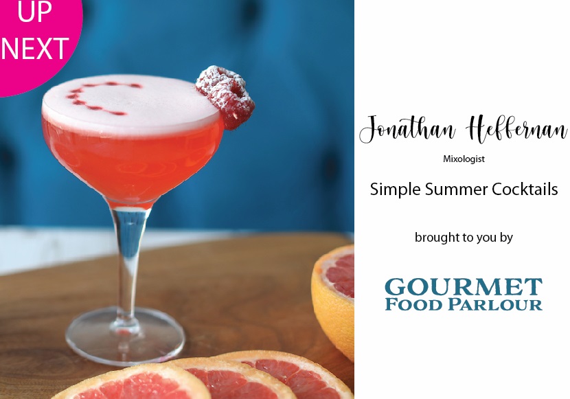 Up next: Learn how to make cocktails at home with an exclusive masterclass from <a href="/gourmetfoodparl/">Gourmet Food Parlour</a>. 
 
Thank you Grain &amp; Groove for supporting this segment.