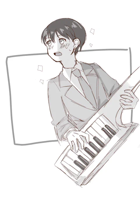 僕の推しの冬美旬くん!!
ひっさしぶりに描いてたのでボロボロです? 