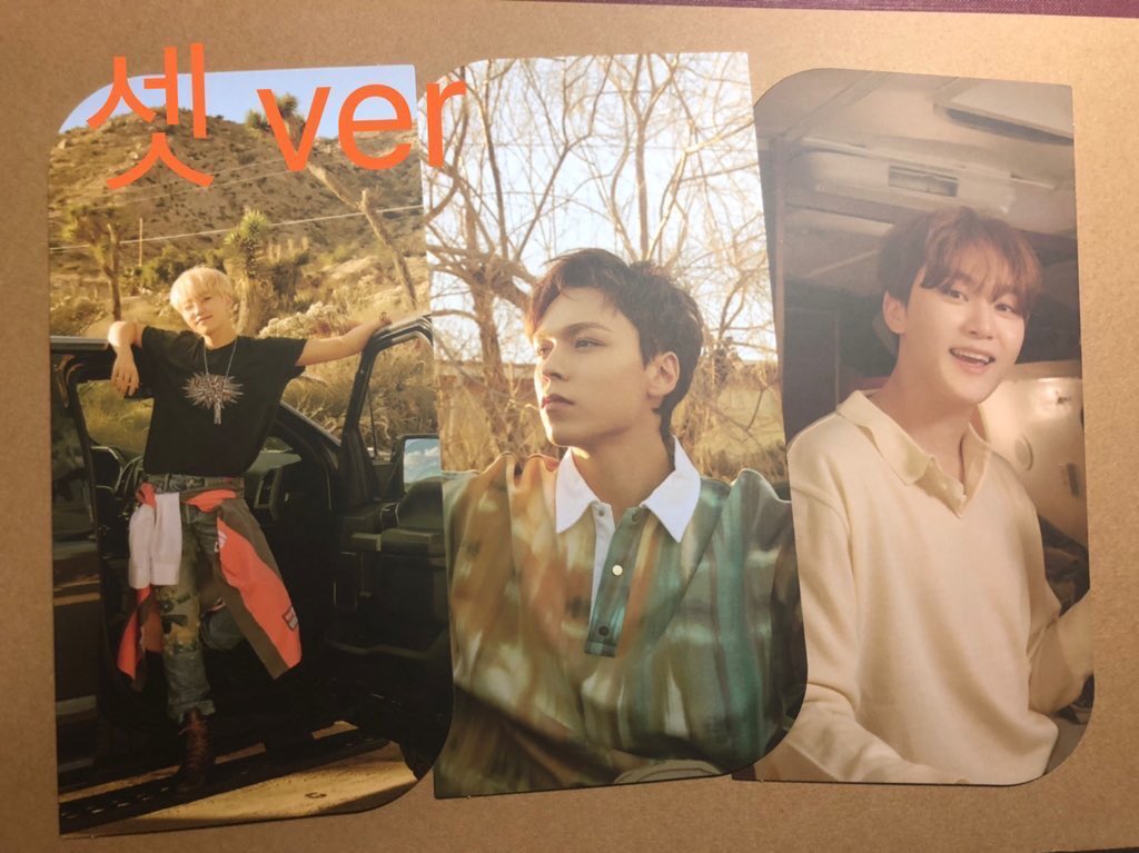 trading_idk's tweet photo. SEVENTEEN 헹가래 ヘンガレ　トレカ　ブックマーク　交換

譲　ジョシュア　ホシ　ミンハオ  
　　スングァン　バーノン

求　둘 ウォヌ>エスクプス
　　셋 ウォヌ>エスクプス>ディノ
　　넷 ドギョム>ディノ

郵送対応、都内手渡し可能🙇‍♀️

#seventeen交換
#セブチ交換 https://t.co/2IXegjhxGh