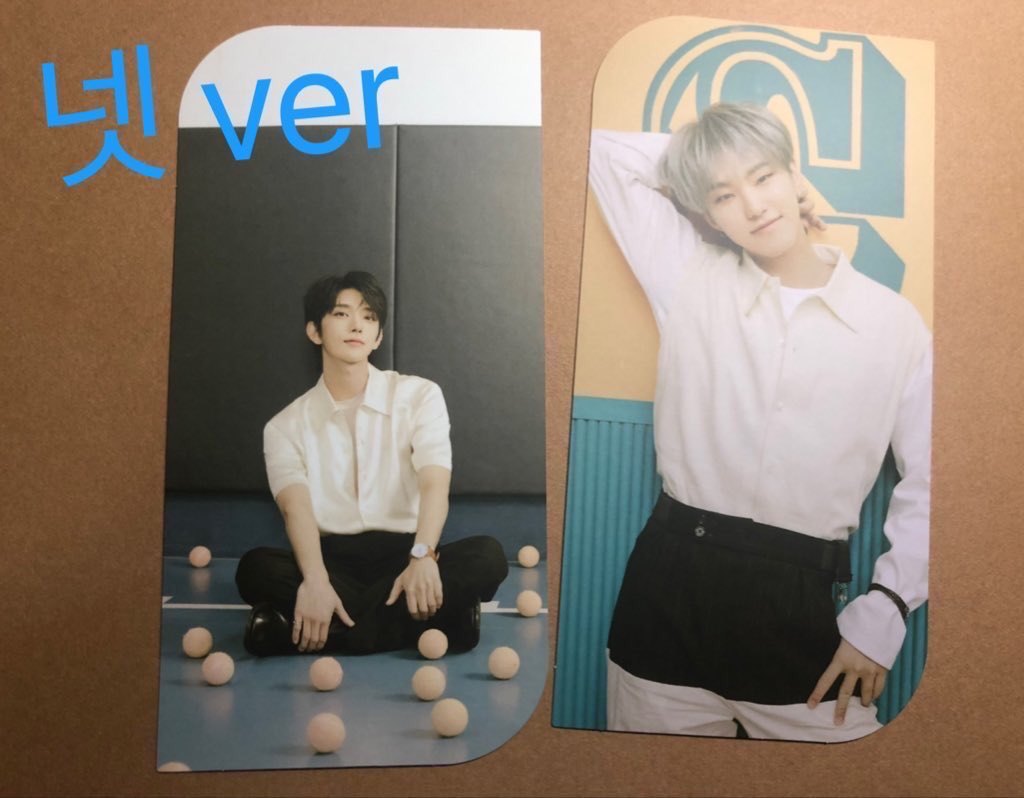 trading_idk's tweet photo. SEVENTEEN 헹가래 ヘンガレ　トレカ　ブックマーク　交換

譲　ジョシュア　ホシ　ミンハオ  
　　スングァン　バーノン

求　둘 ウォヌ>エスクプス
　　셋 ウォヌ>エスクプス>ディノ
　　넷 ドギョム>ディノ

郵送対応、都内手渡し可能🙇‍♀️

#seventeen交換
#セブチ交換 https://t.co/2IXegjhxGh