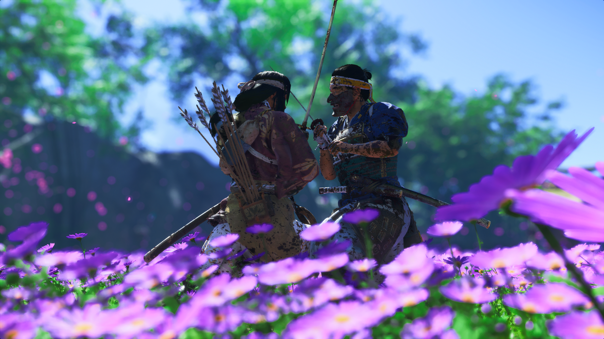 TeyBernardo's tweet photo. @SuckerPunchProd I'm taking a really long time to finish the first act because of the side quest and not to mention me stopping every minute to snap a photo in photo mode. 😅😅😅 https://t.co/uGDhUXdBqw
