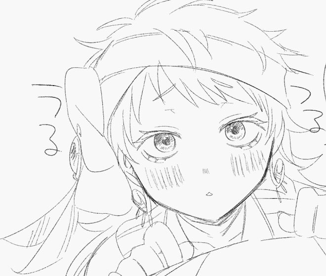 おおっと?(線画しようと決意) 