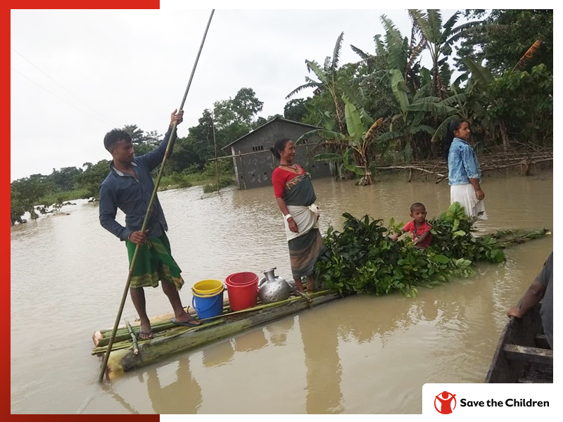 balrakshabharat's tweet photo. It's yet another year of children getting impacted by devastating #AssamFloods, the situation being further aggravated due to #COVID19. Save the Children's @DebaSarma writes in @NENowNews how children's rights must be upheld during these difficult times.

https://t.co/QrvAqEisI2 https://t.co/neFFluMcqV