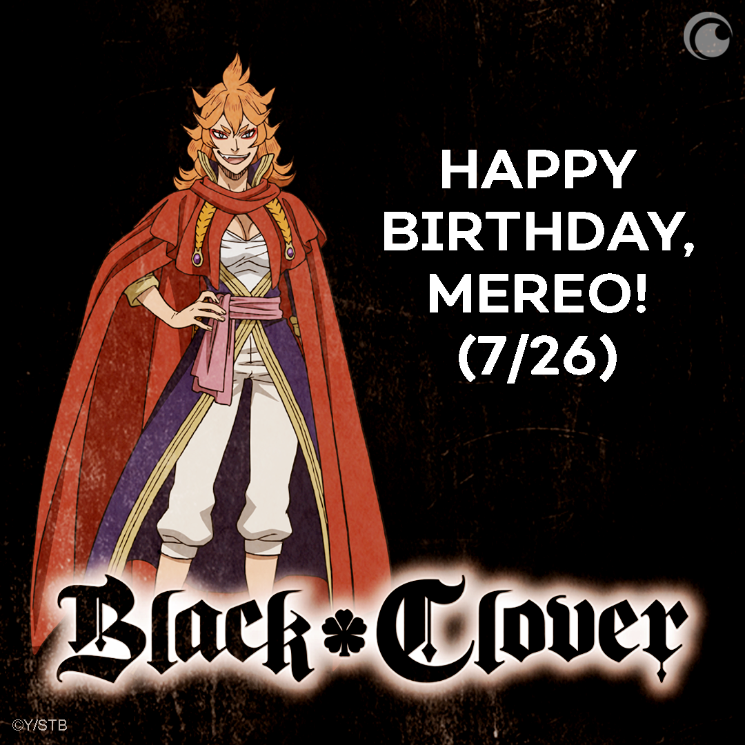BlackClover_EN's tweet photo. (7/26) Happy birthday to the Uncrowned, Undefeated Lioness, Mereoleona Vermillion! 🦁🔥 https://t.co/kD4VTF1R0V