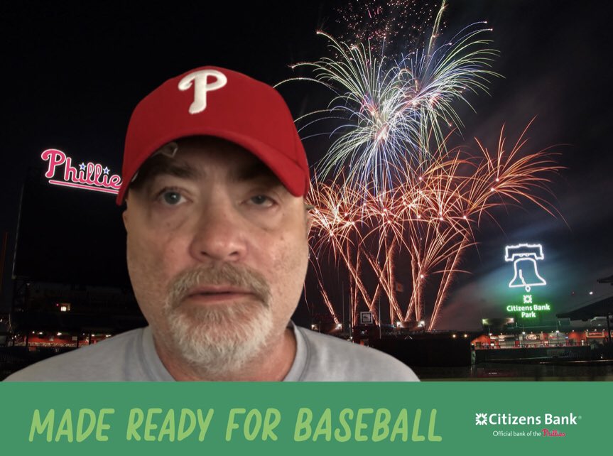 stuman914's tweet photo. @ellen_adair I WAS MADE READY FOR PHILLIES BASEBALL LOV YA! Go Beloved Phils https://t.co/QmmJyMQoQN