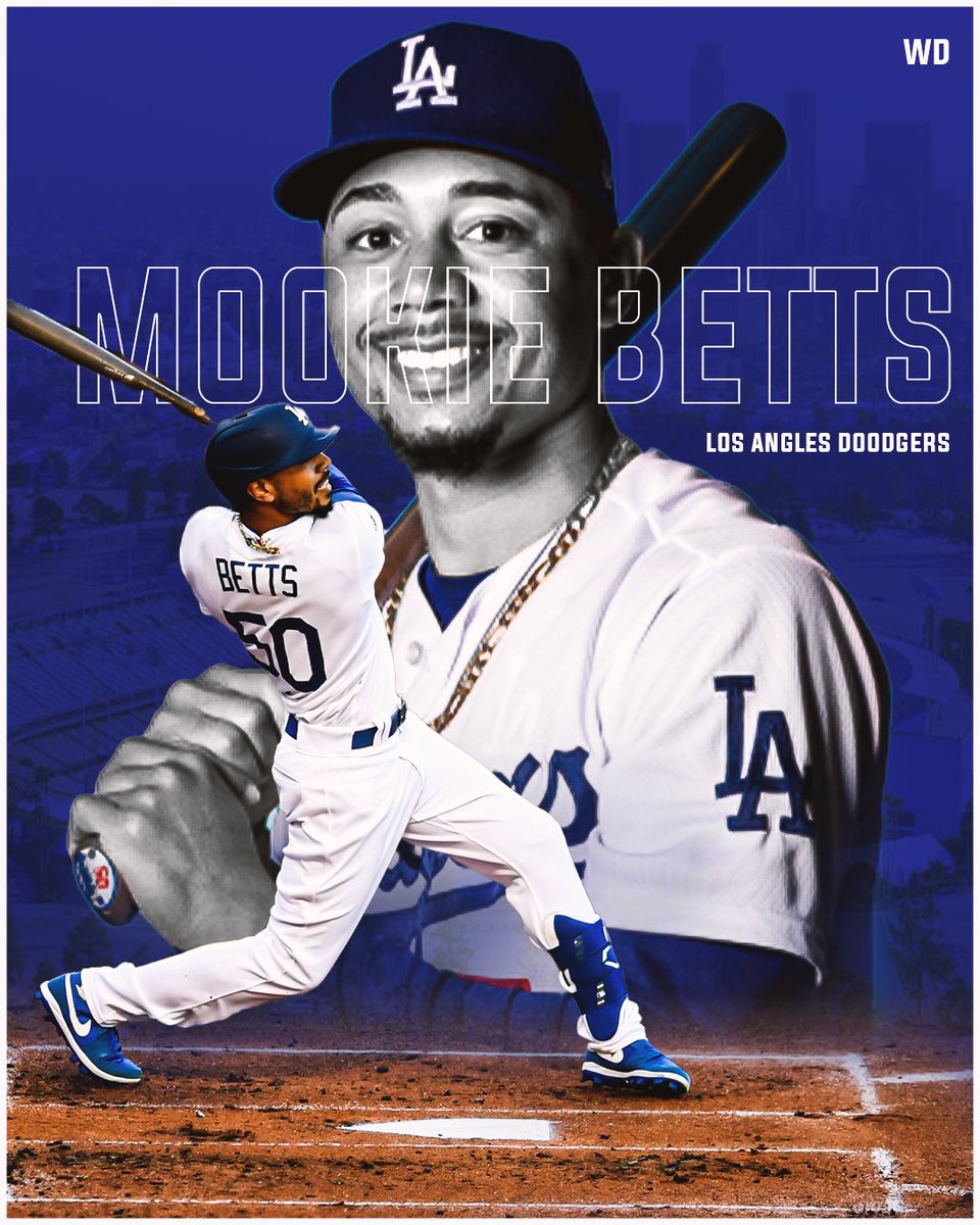 WolfDesigns6's tweet photo. Mookie Betts design I made a few days ago. https://t.co/hJWmefQBm6