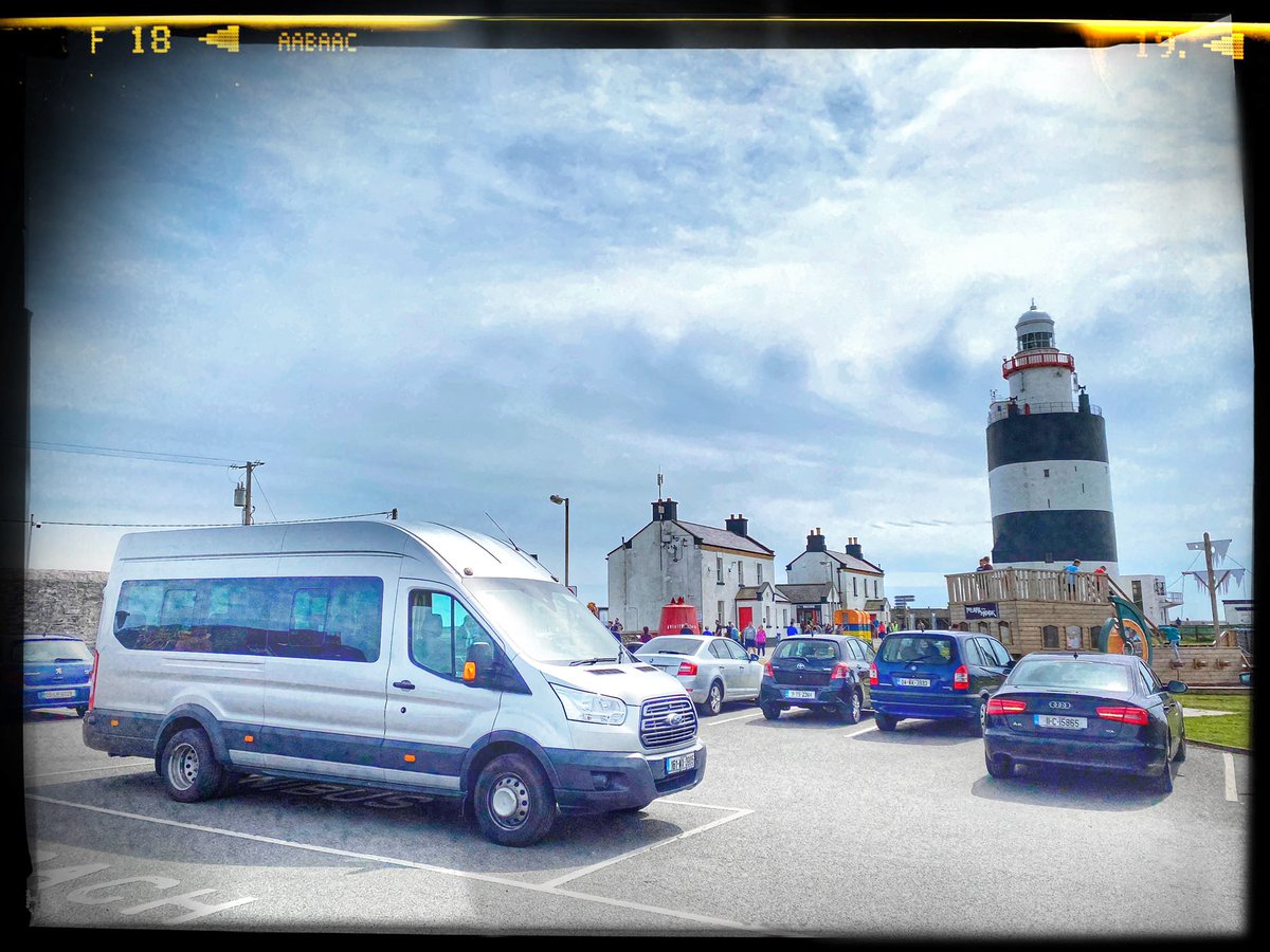 HeritageToursWx's tweet photo. Hello @hooklighthouse it’s been a while. Good to be back on tour. #Wexford #WilliamMarshall #GreatestKnight https://t.co/DSYsQ5JIy1