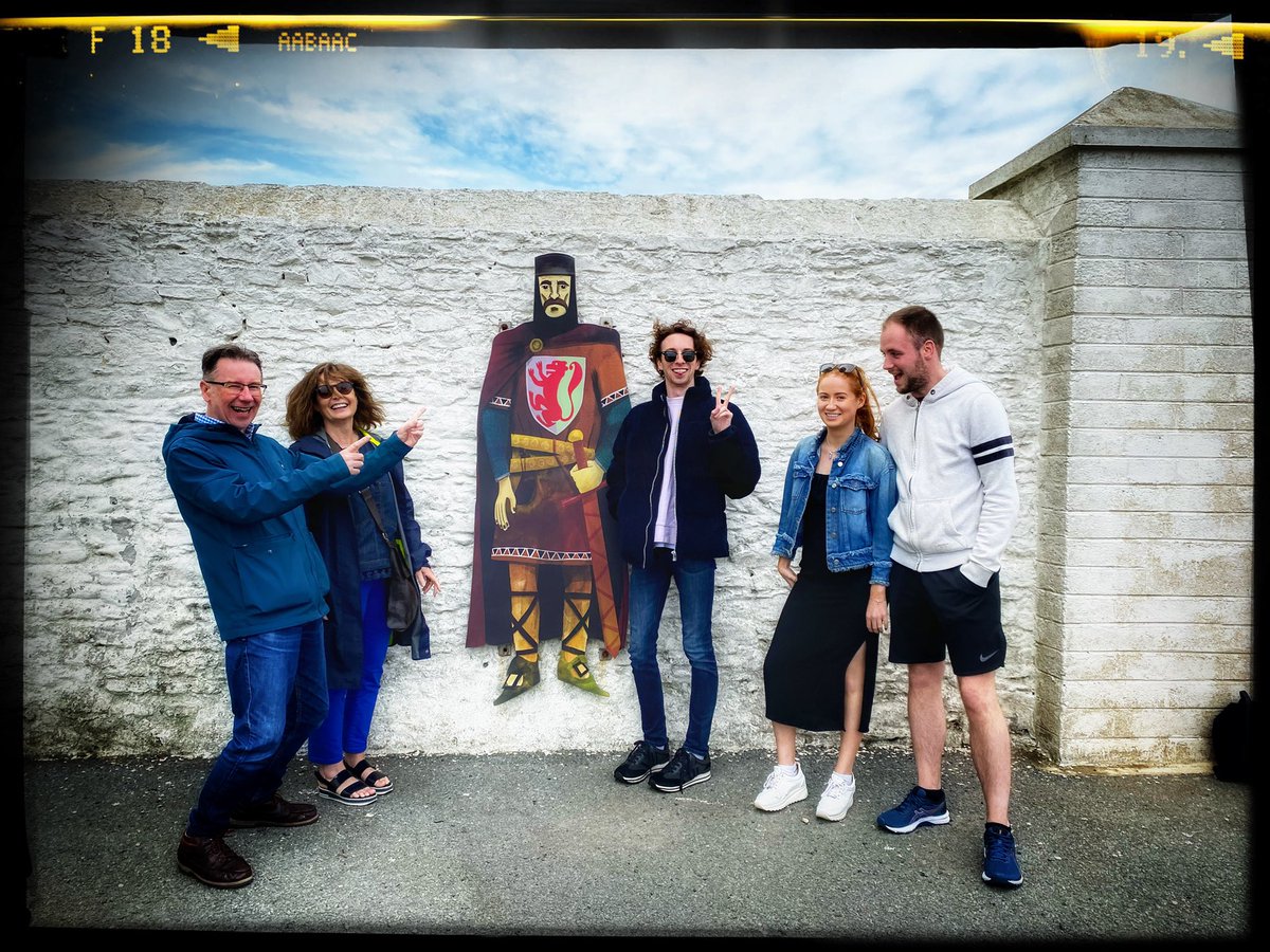 HeritageToursWx's tweet photo. Hello @hooklighthouse it’s been a while. Good to be back on tour. #Wexford #WilliamMarshall #GreatestKnight https://t.co/DSYsQ5JIy1