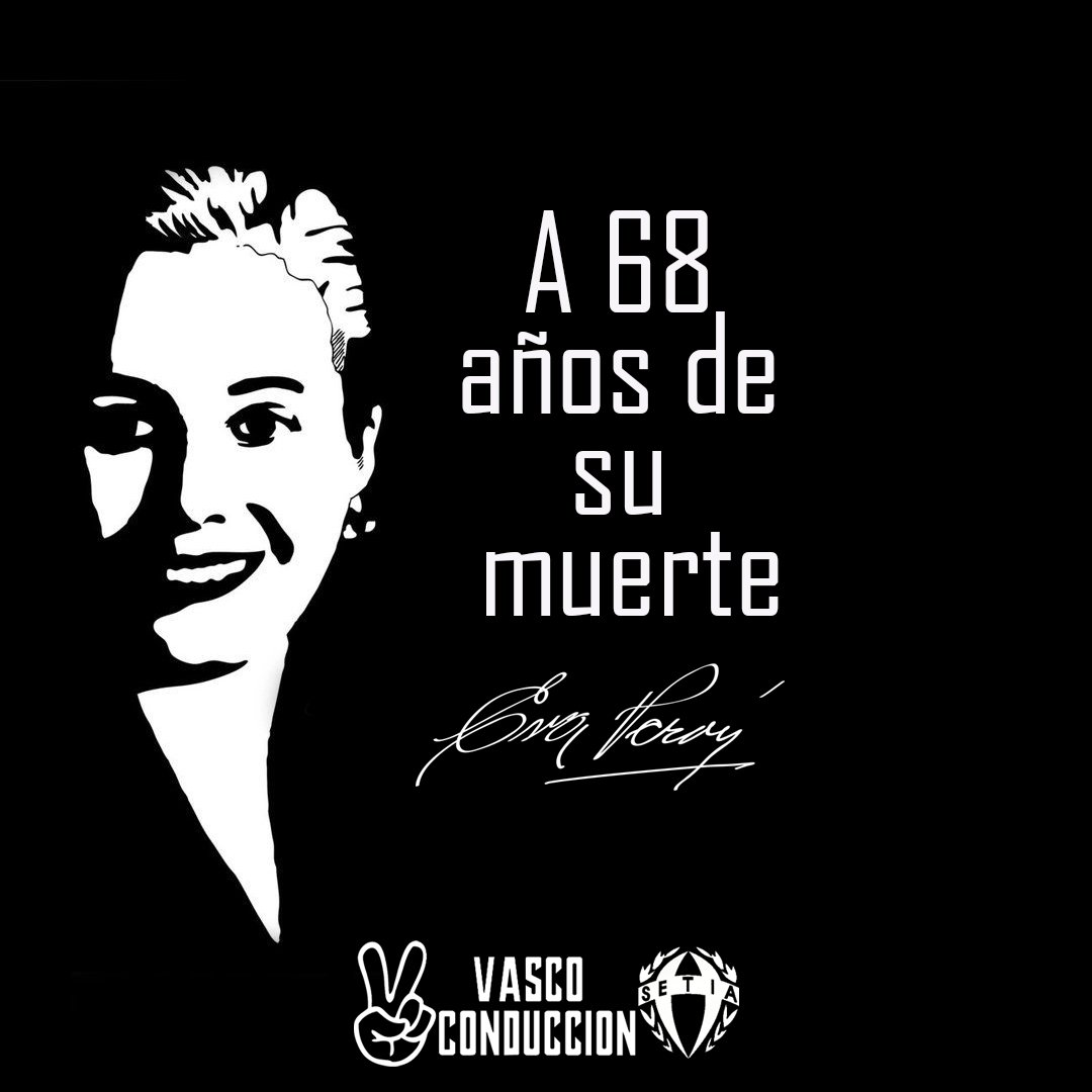 Hoy te recordamos, a 68 años de tu partida.