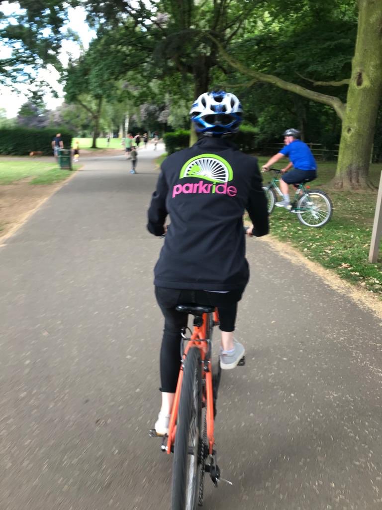 ...I can’t believe the team have already completed their first stop!! 

#inclusivecycling - there really is something for everyone - I urge you to come and give it a go!! 

See you in #Birmingham!!! 🚲 #ParkrideonTour