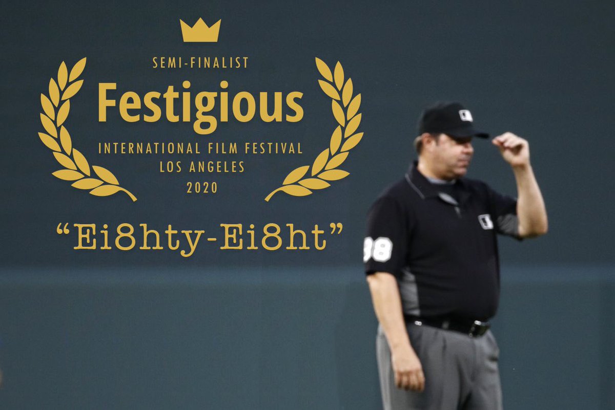 super88movie's tweet photo. ♾♾: #Festigious20 🎖
SEMI-FINALIST for BEST SHORT SCREENPLAY at @festigious 2020!!!
🌿👑🌿
#FestigiousInternationalFilmFestival #Festigious2020 #FestigiousFilmFestival #Festigious #FilmFestival #FilmFestivals #accolade #accolades #laurel #laurels https://t.co/6bCQoIziCz