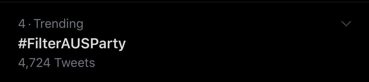 BTSTRAYA's tweet photo. [𝐀𝐔𝐒𝐓𝐑𝐀𝐋𝐈𝐀𝐍 𝐓𝐑𝐄𝐍𝐃𝐒 🇦🇺]

Currently trending in Australia during @BTS_twt V Live! 💜

4. #FilterAUSParty  
11. NAMJOON
19. Jungkook https://t.co/Dt9mHC0wYP