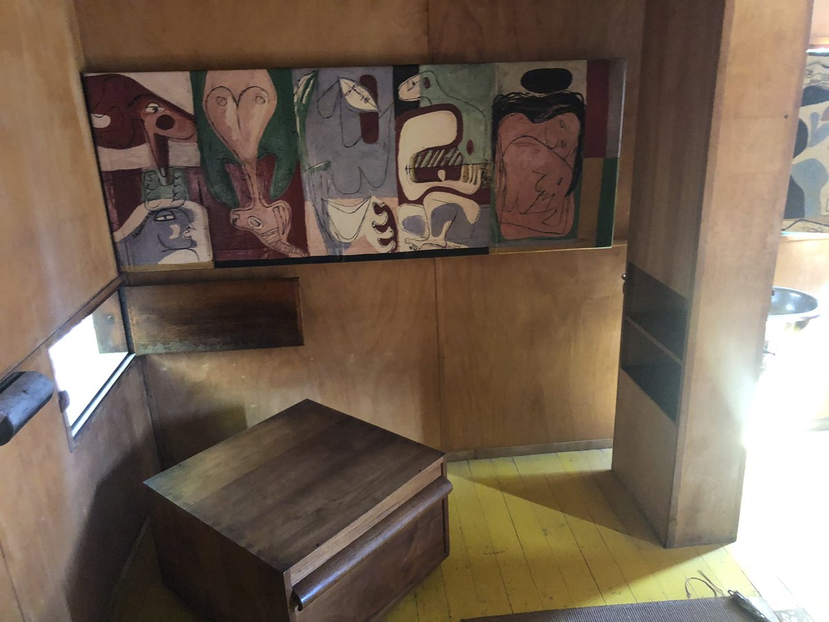 cbarthalois's tweet photo. 3,66 x 3,66 m les dimensions du bonheur pour Le Corbusier. Merci @antide_viand pour cette visite du Cabanon de Roquebrune-Cap-Martin et du site de @capmoderne. #Modulor #architecteure @leCMN @FondationLeCorb https://t.co/5h8C30Rq7q