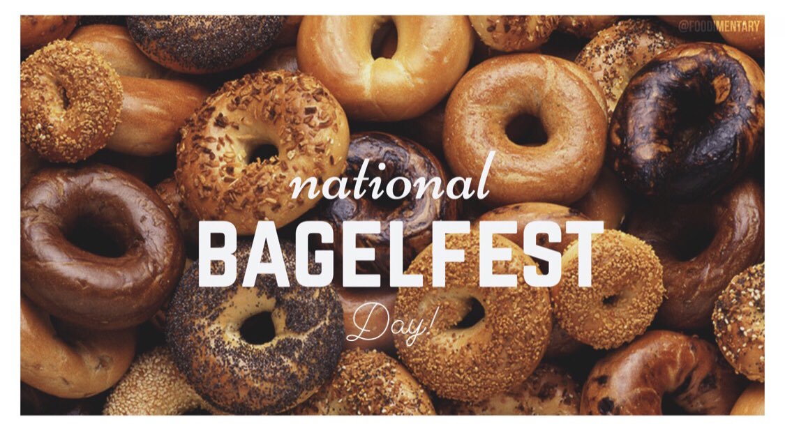 SilvermanSBG's tweet photo. Whatโs your #favorite kind of #bagel...? ๐คจ
โข
#Butter ๐ง... OR... #CreamCheese ๐ฅฏ...? ๐คทโโ๏ธ
โข
๐ฅ๐ LET US KNOW BELOW! ๐ฅ๐
โข
Happy #NationalBagelFestDay! ๐ฅฏ๐
โข
*** #HopeYoureSmiling! *** ๐
โข
#RockstarsRocking #VoluntaryDisruption #NationalDay #BagelFestDay #BagelFest #Bagels https://t.co/XV3hxbgzgG