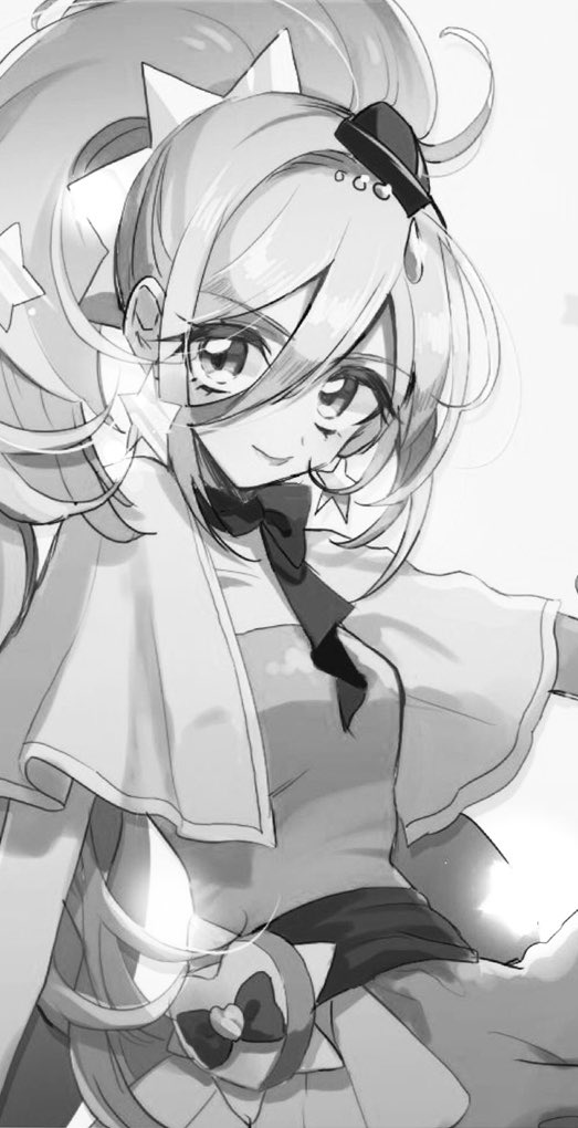 「モノクロにするとかっこいいタグ見てやってみた…楽しい 」|こじこのイラスト