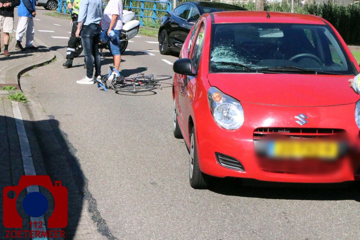 Melding aanrijding Prismalaan Zoetermeer