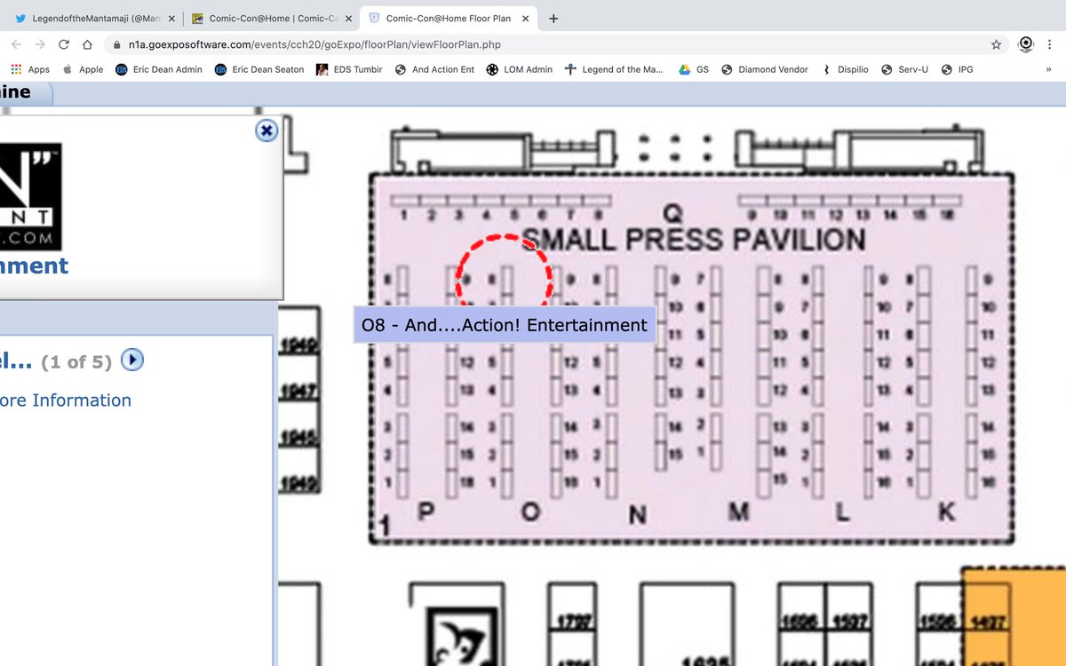 Mantamaji's tweet photo. Today’s the last day. Stop by #ComicConAtHome2020 And... Action! Entertainment Small Press Table O-08 and say hi. https://t.co/bhm5YKKkv1
