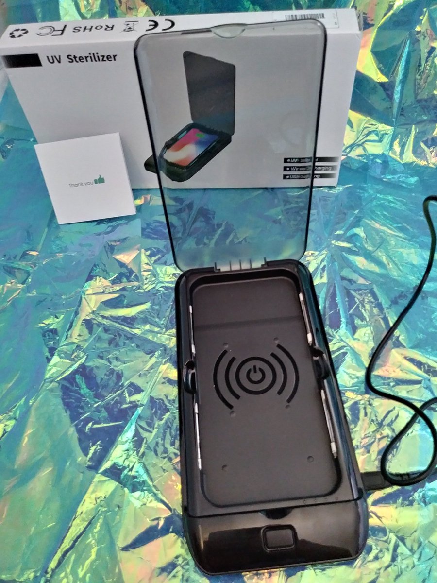 luciana_peter1's tweet image. #poweradd
Cell Phone Sanitizer is a well designed and easy to useThis is a very good solution to kill germs and bacteria on the phoneIt makes the phone clean easily by using UV light for 15 mins with auto-shutIt has wireless charging which is great add-on
instagram.com/p/CDHDIf5FfSX/…