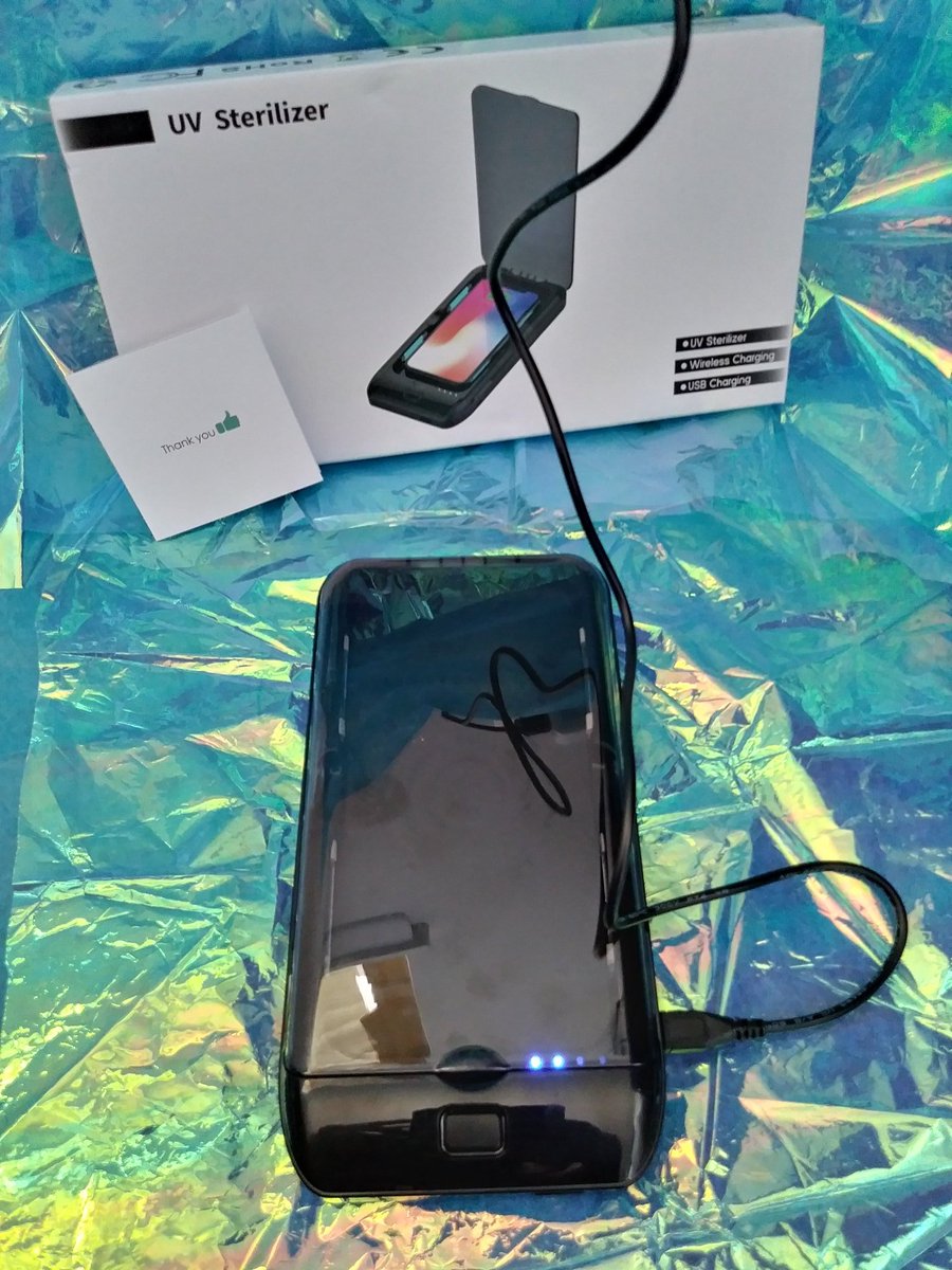 luciana_peter1's tweet image. #poweradd
Cell Phone Sanitizer is a well designed and easy to useThis is a very good solution to kill germs and bacteria on the phoneIt makes the phone clean easily by using UV light for 15 mins with auto-shutIt has wireless charging which is great add-on
instagram.com/p/CDHDIf5FfSX/…