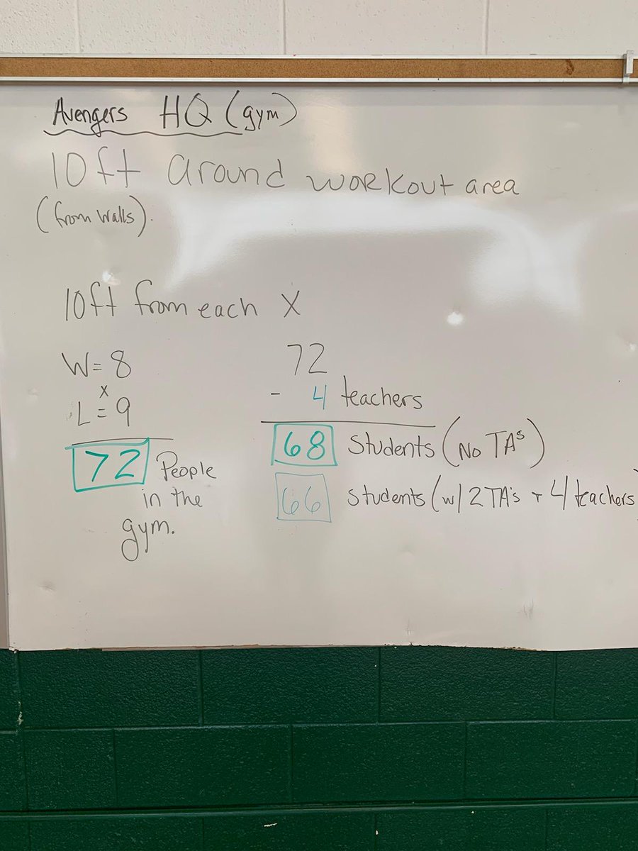 karing1972's tweet photo. This is one of the many reasons teachers rock!  @wmmspe took time this weekend to measure how many students could social distance for PE outside....Thank You Katie!!! @brendamwalton @Greene_Schools @WM_MiddleSchool https://t.co/HvJFz1lcq6