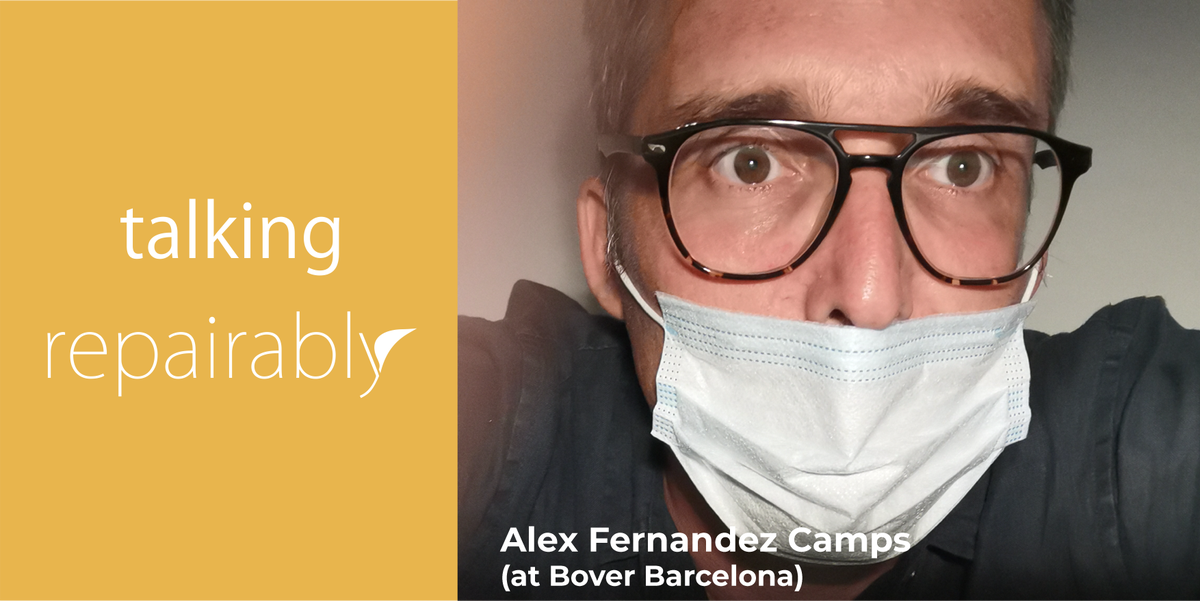 repairably's tweet photo. The summer edition of Talking Repairably 2020 with designer Alex Fernandez Camps. His words and design clearly reflect the period we are currently living as well as his open character. Alex, the love is mutual!

Link: https://t.co/4sRMUrSFTO
#circulardesign #thebicyclelaboratory https://t.co/4bsRoMYFf9