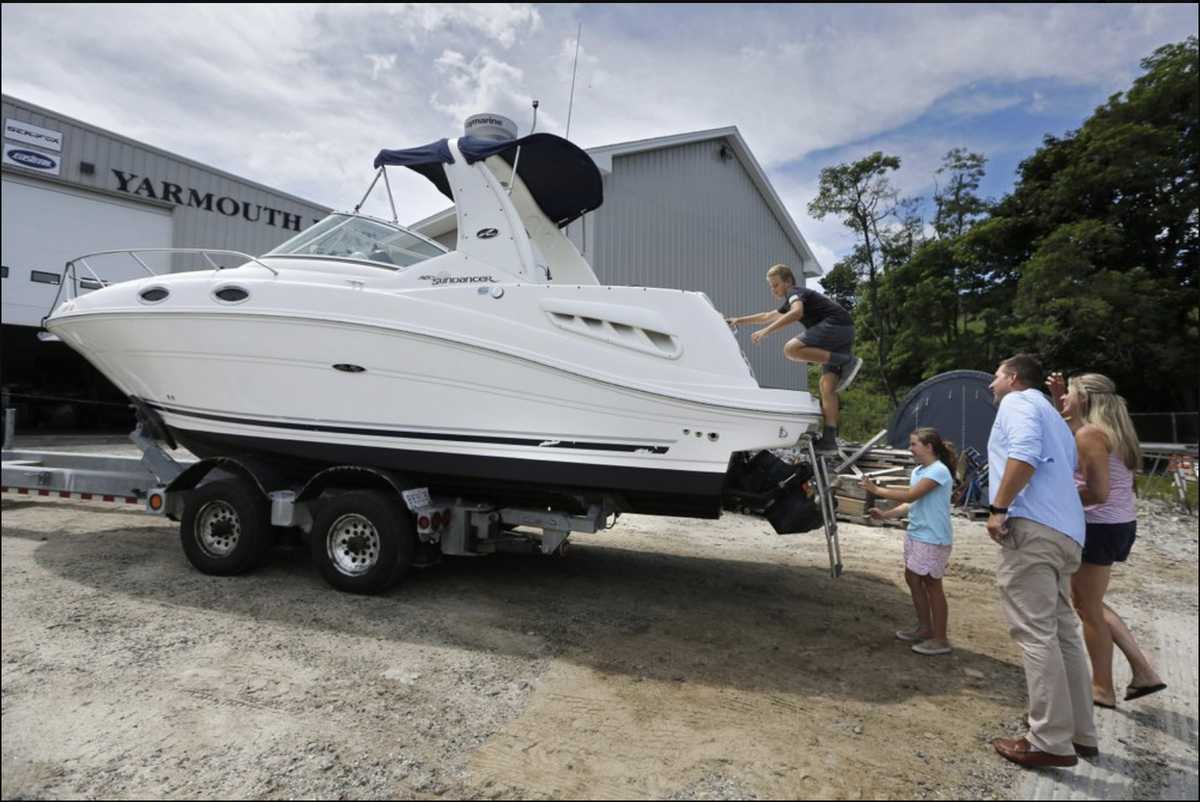 Yes, you could say it's been a busy summer in the boating industry. #thewaterisopen <a href="/YarmouthBoat_ME/">YarmouthBoatYard</a> #boating #Maine #getonthewater bit.ly/3g2VT22